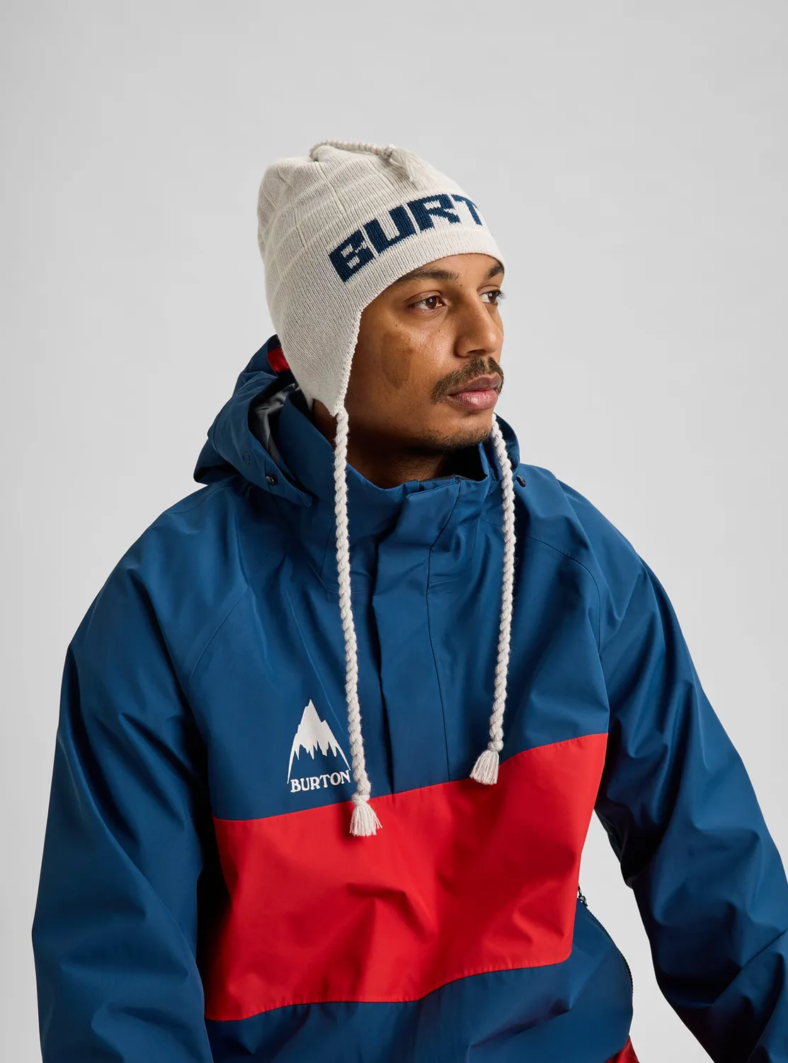 Burton 50th 80s Earflap mössa retro öronlappar