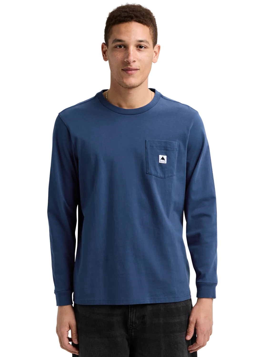 Burton Colfax långärmad t-shirt Nightfall ekologisk bomull