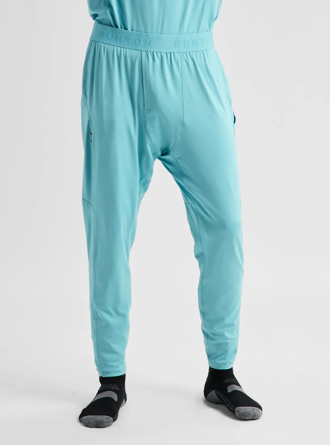 Burton Lightweight underställsbyxor herr svart syntet