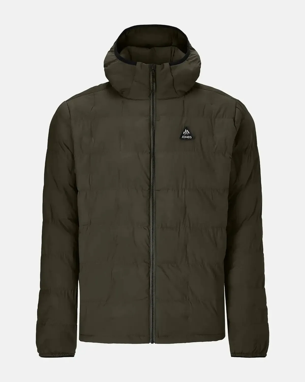Jones Dark Start Stretch Hooded Jacka Herr Midnight Green isolerande