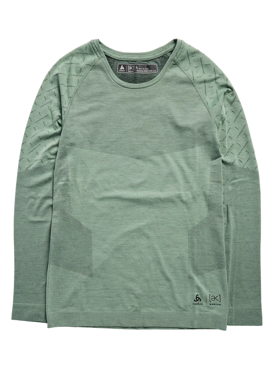 Burton [ak] Slokar underställströja Hedge Green merino