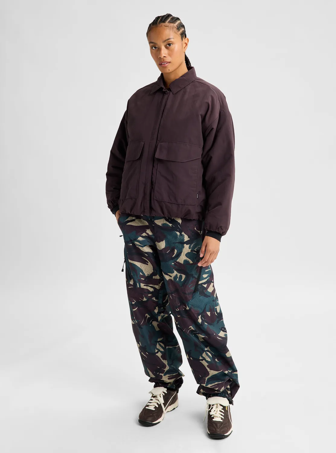 Burton Winslow isolerad jacka dam Summit Taupe vinter