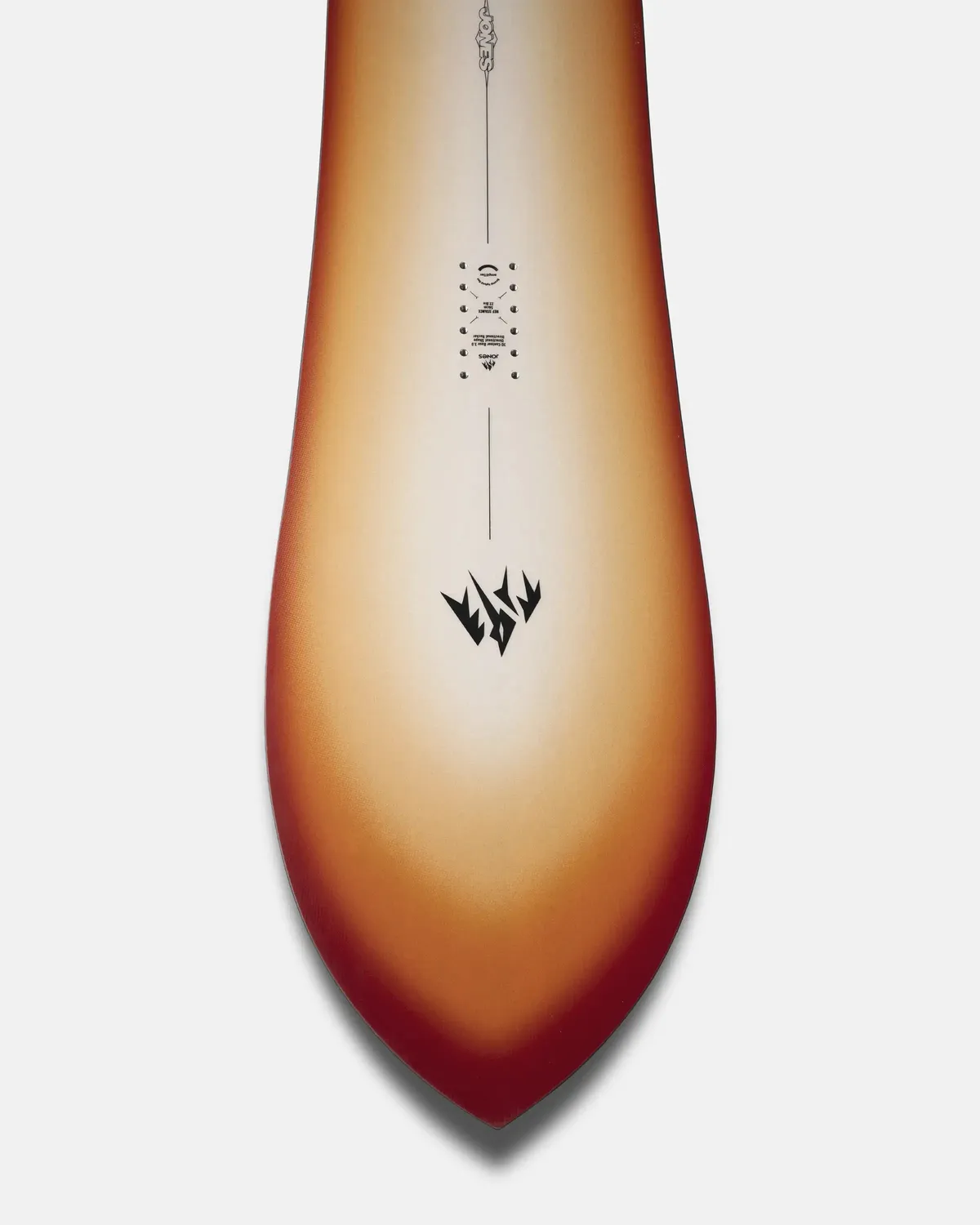 Jones Storm Chaser 147 Snowboard puder swallowtail