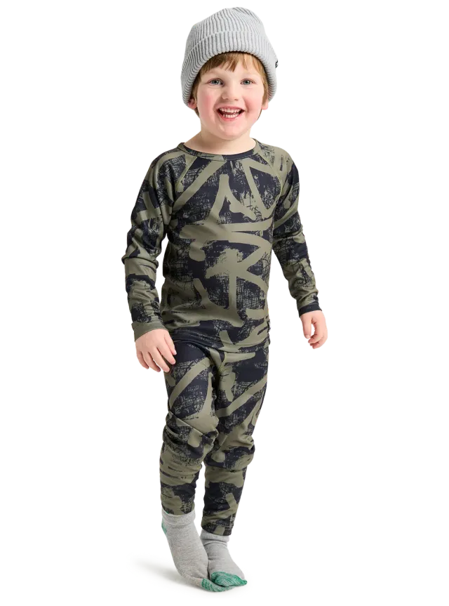 Burton Lightweight Base Layer Set underställsset Wildcat Floral 2T lätt