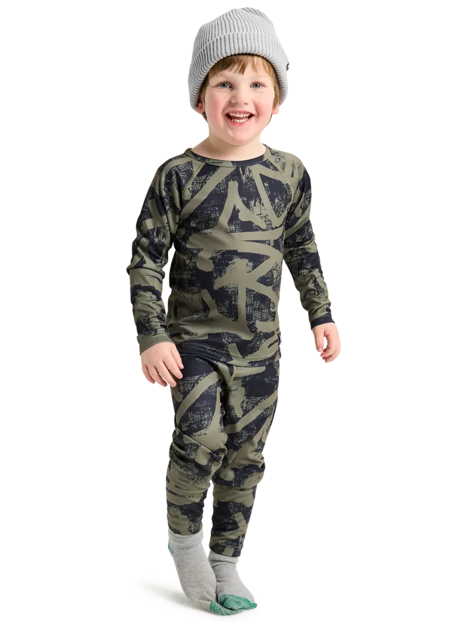 Burton Lightweight Base Layer Set underställsset Wildcat Floral 2T lätt