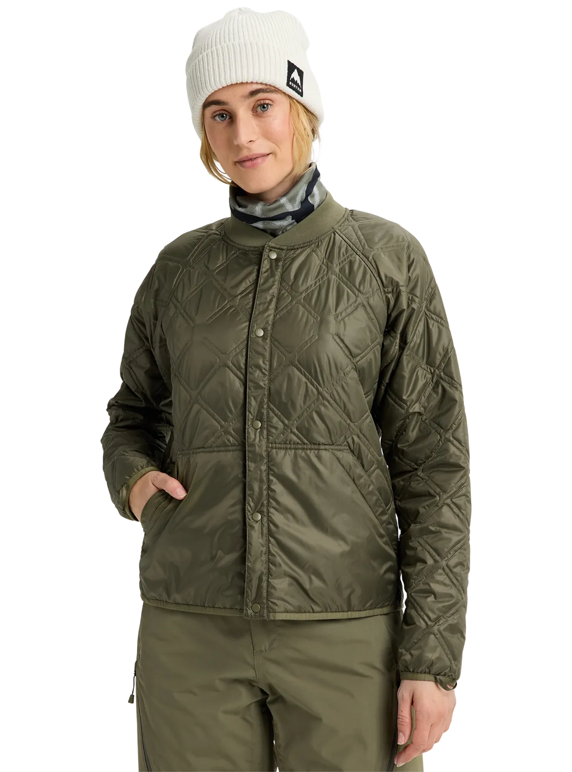 Burton Reserve 2L skidjacka forest moss S 3-i-1 20K
