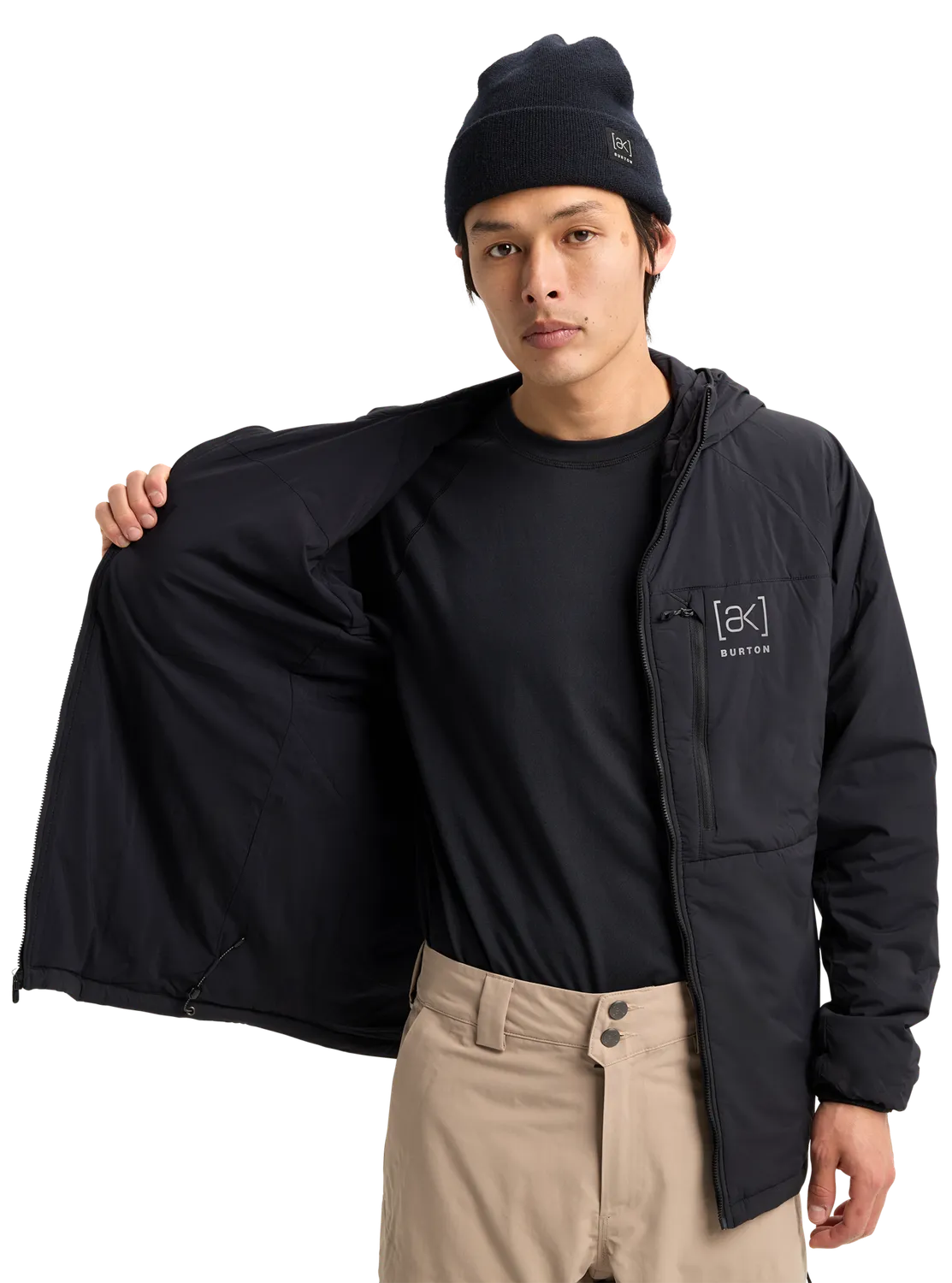 Burton [ak] Helium Hooded Stretch isoleringsjacka True Black
