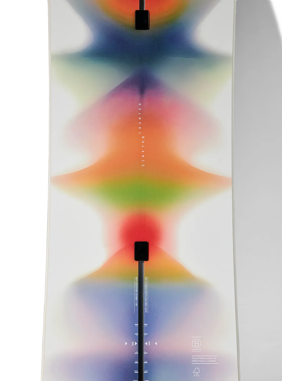 Burton Counterbalance Camber snowboard Sun Glow 154 flyt