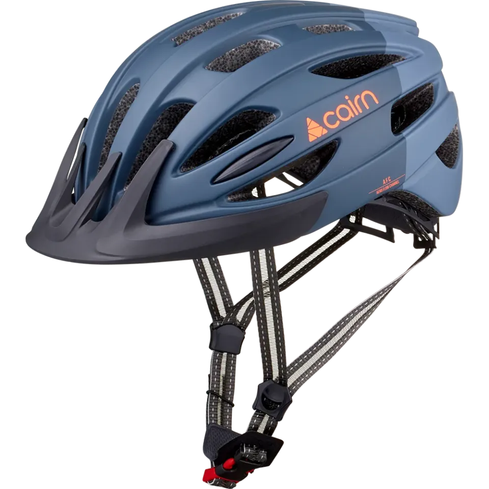 Cairn Fusion Mat cykelhjälm shadow grey LED