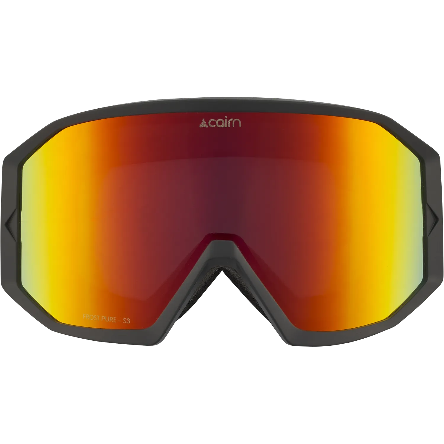 Cairn Frost Pure CLX3 skidglasögon mat black red kat 3