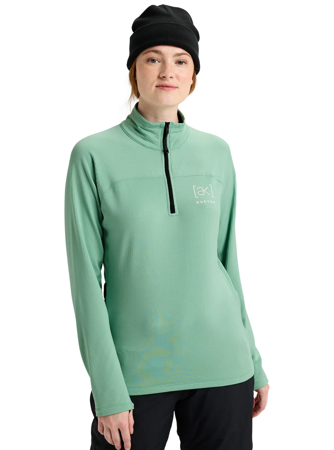Burton [ak] Helium Grid fleece dam Blue Teal andas
