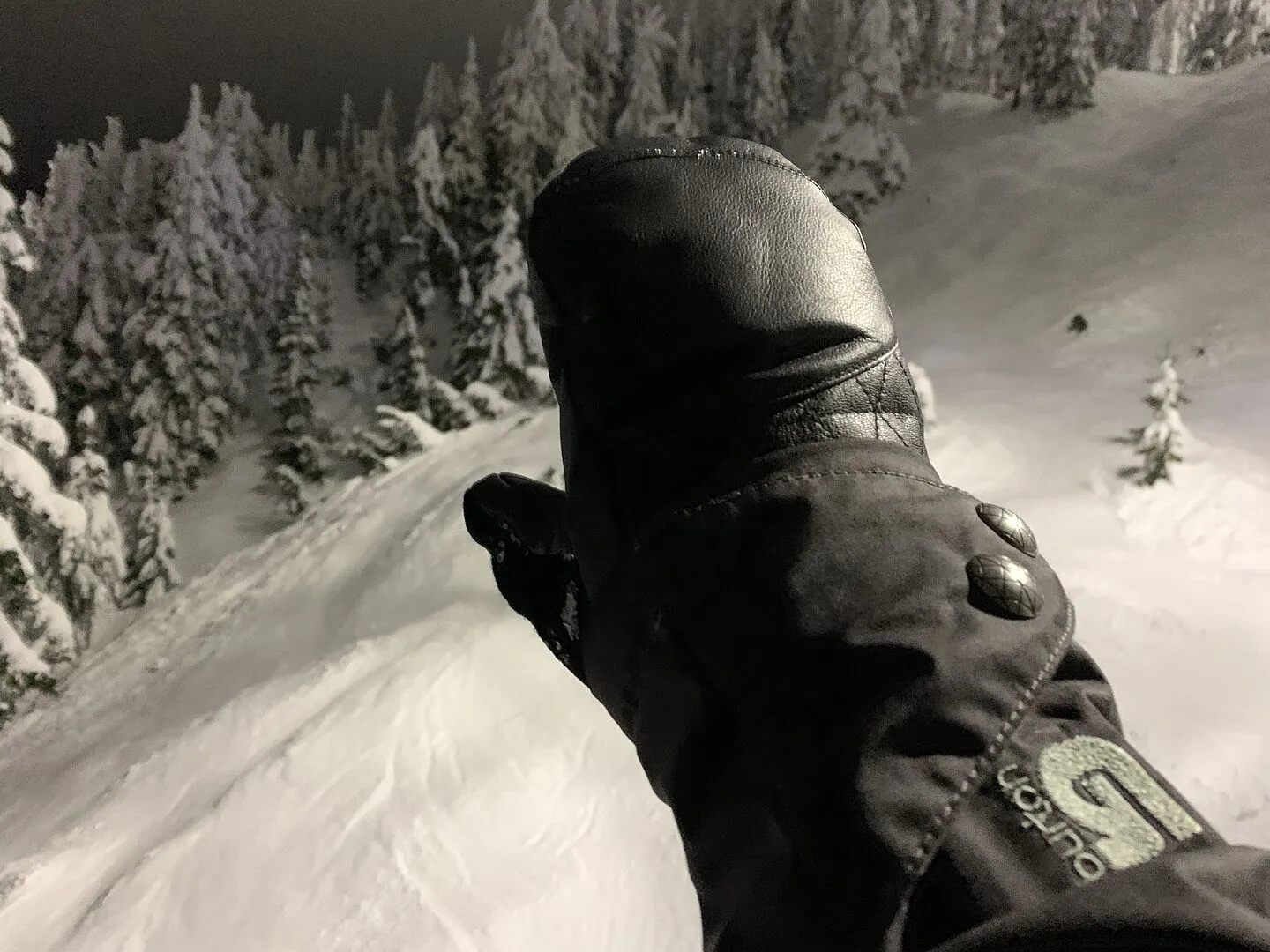 Burton Gondy GORE-TEX lädervantar dam svart