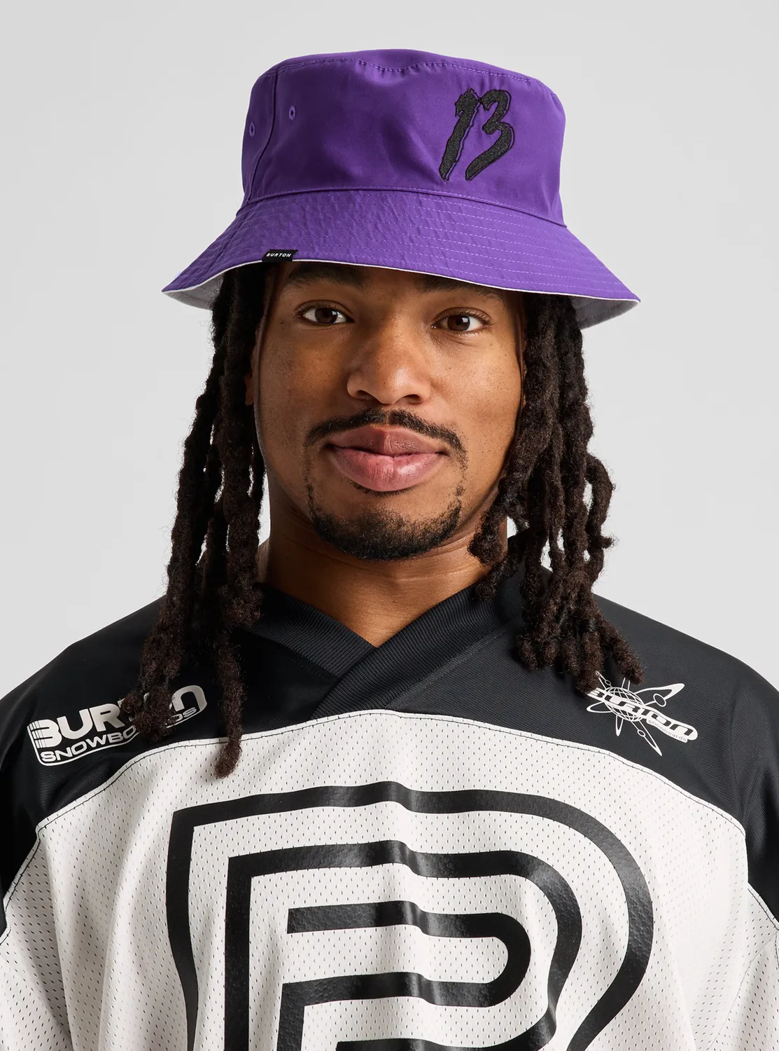 Burton Reversible Bucket Hat solhatt Planet Purple S/M