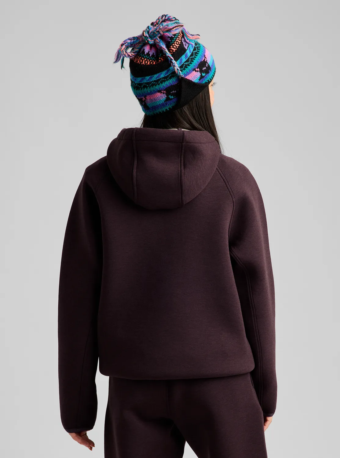 Burton SpaceCloud luvtröja dam True Black Heather