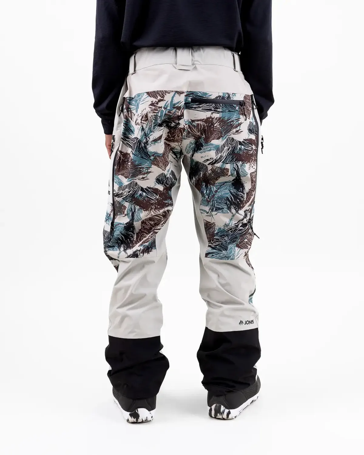 Jones MTN Surf Recycled skidbyxor herr Smoke Gray