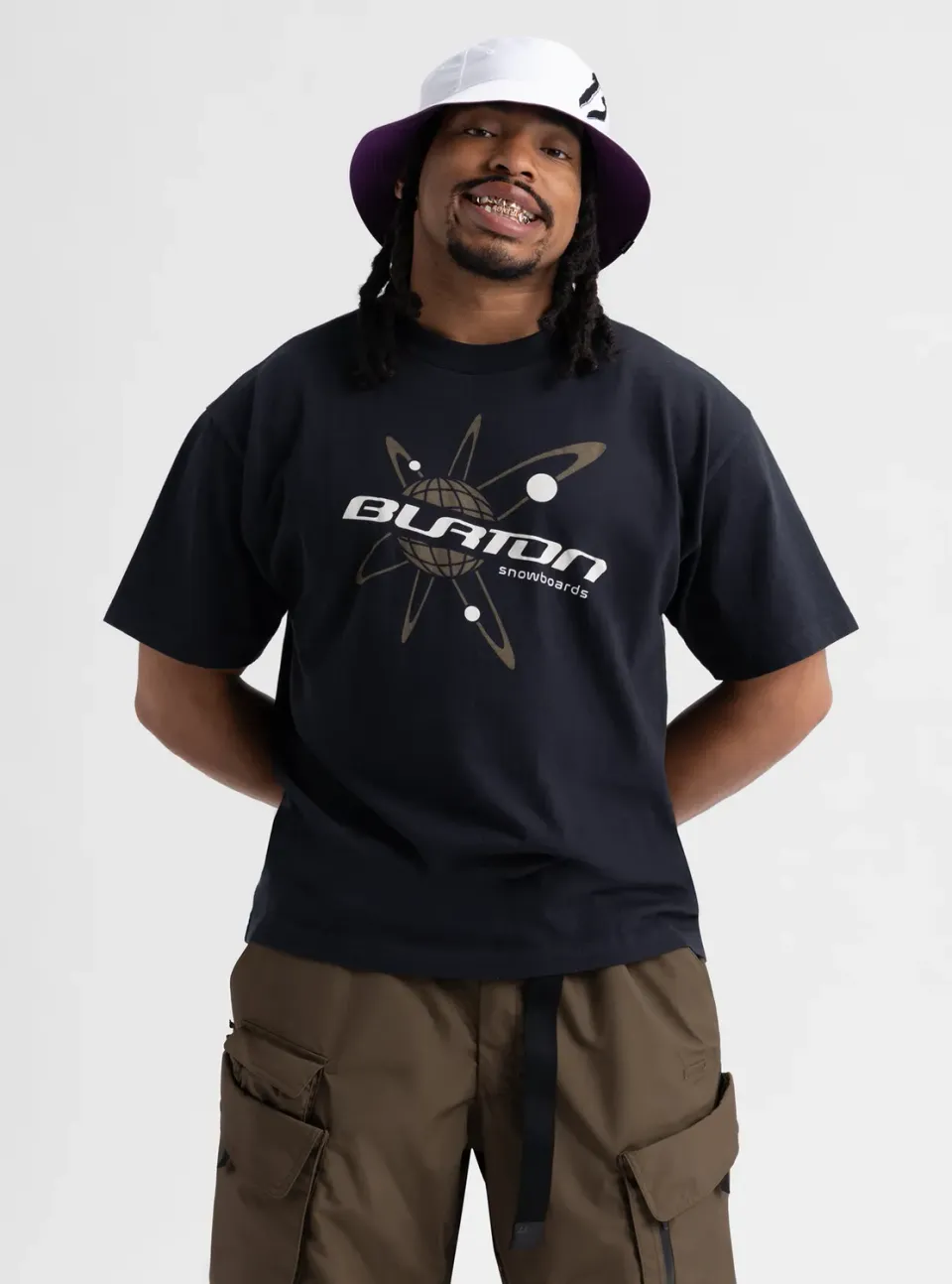 Burton Standard t-shirt True Black ekologisk bomull