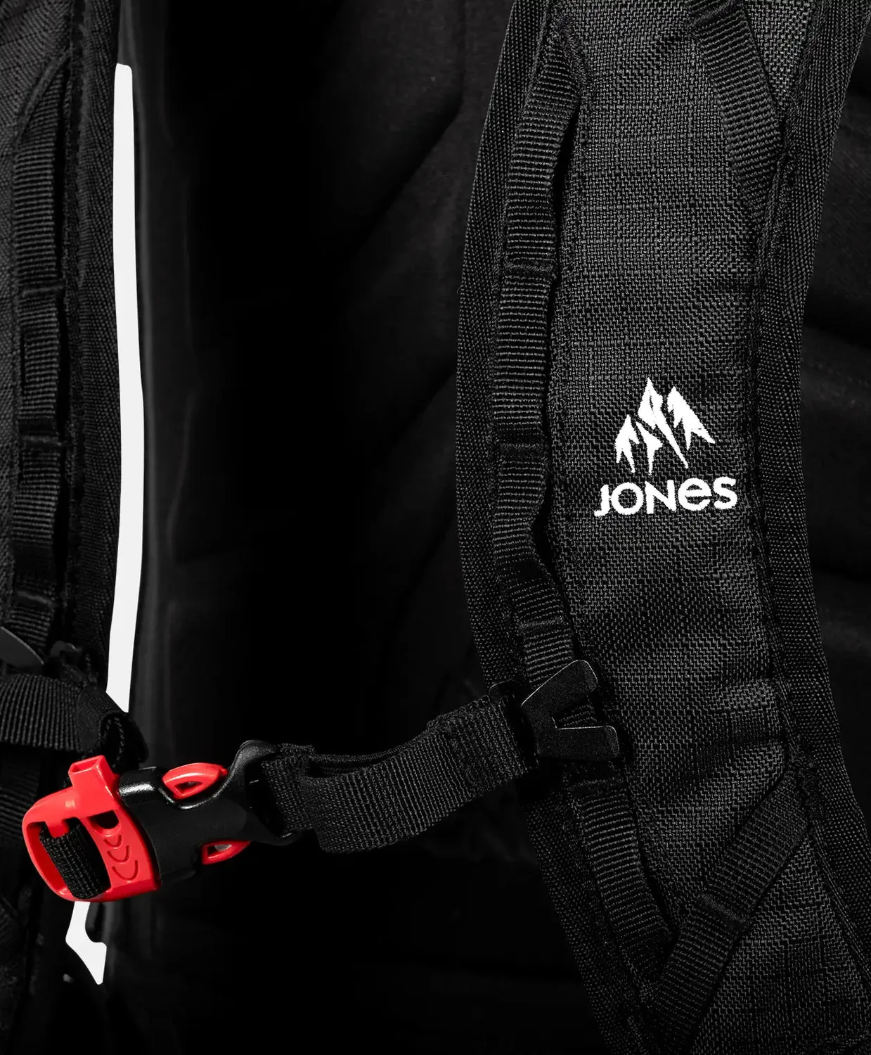 Jones Higher 32L ryggsäck Stealth Black teknisk tur