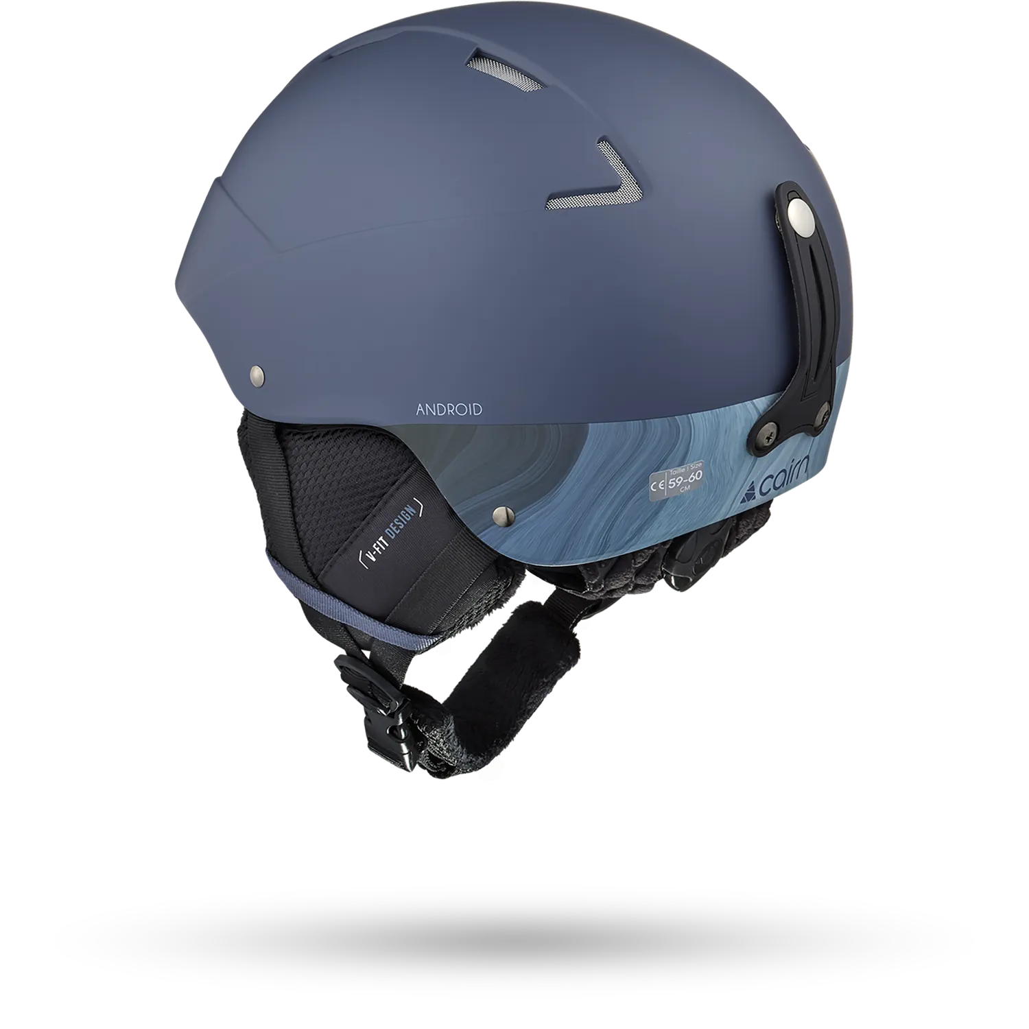 Cairn Android Graphic skidhjälm Night Lava ABS
