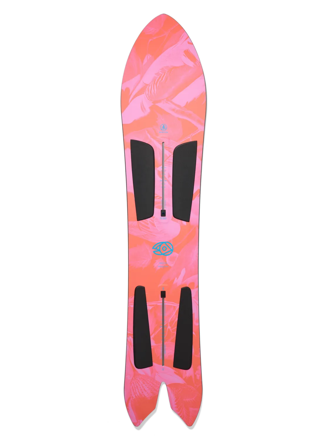 Burton Family Tree Channel Surfer snowboard 156 Graphic flat