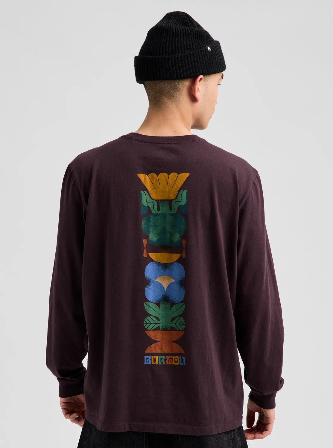 Burton Yeasayer 27 långärmad t-shirt Chinchilla Gray bomull
