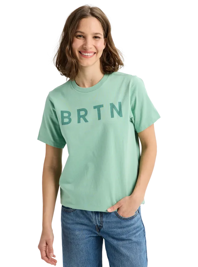 Burton BRTN t-shirt Soft Sage ekologisk bomull kort ärm