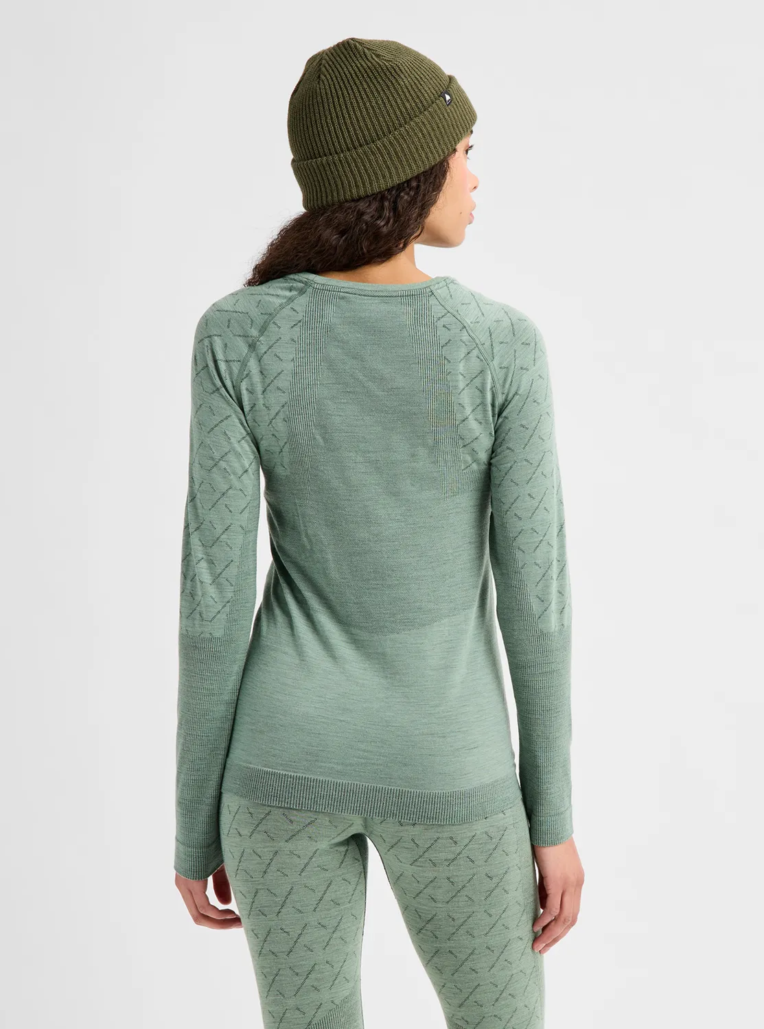 Burton [ak] Slokar Crewneck fleece Hedge Green