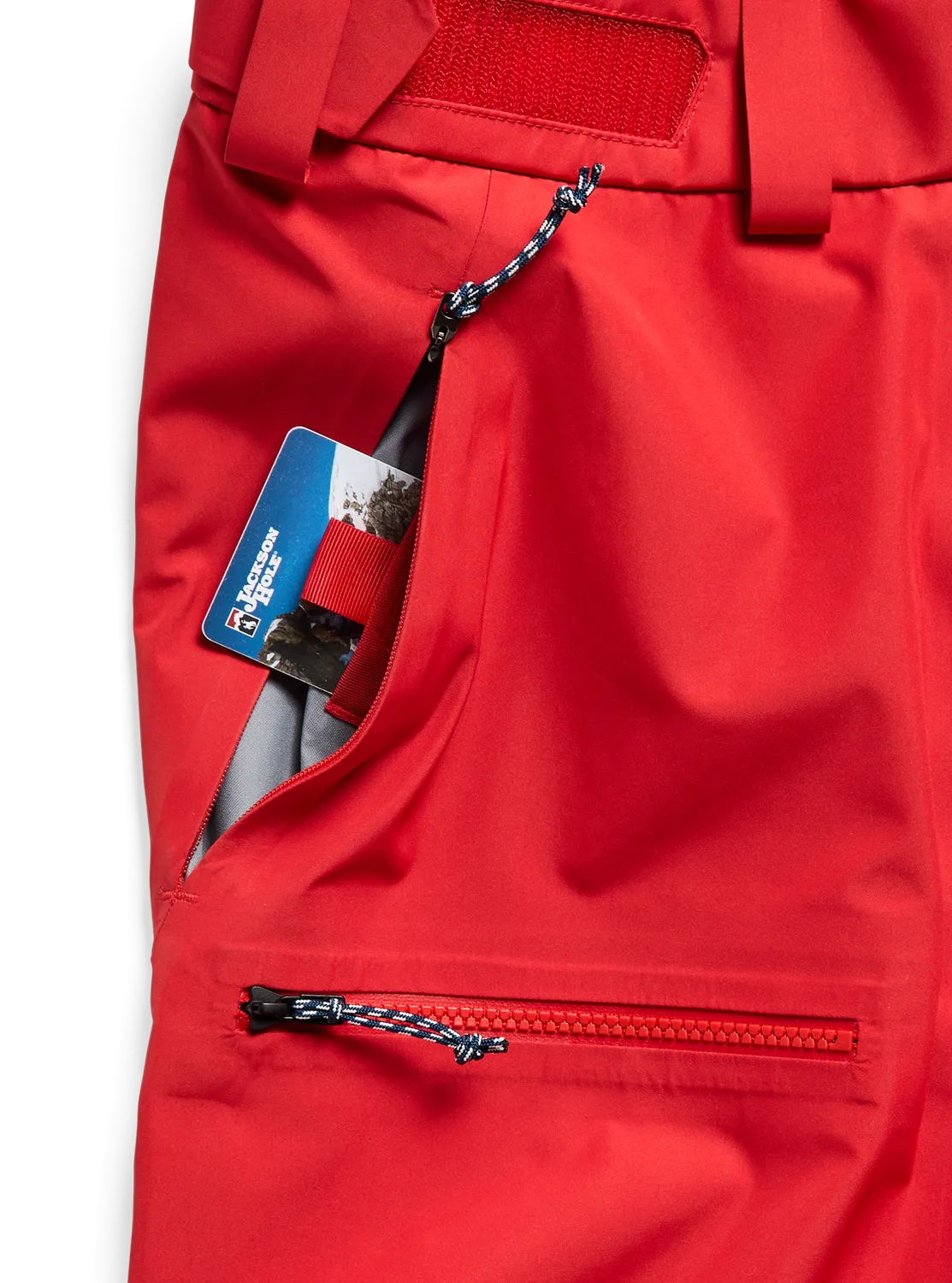 Burton 50th 85 Powder Shell 3L snowboardbyxor röd Regular