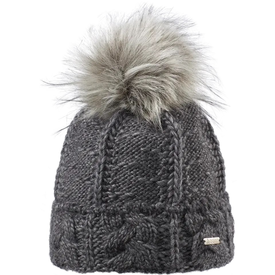 Cairn Sandra mössa graphite pompom ull