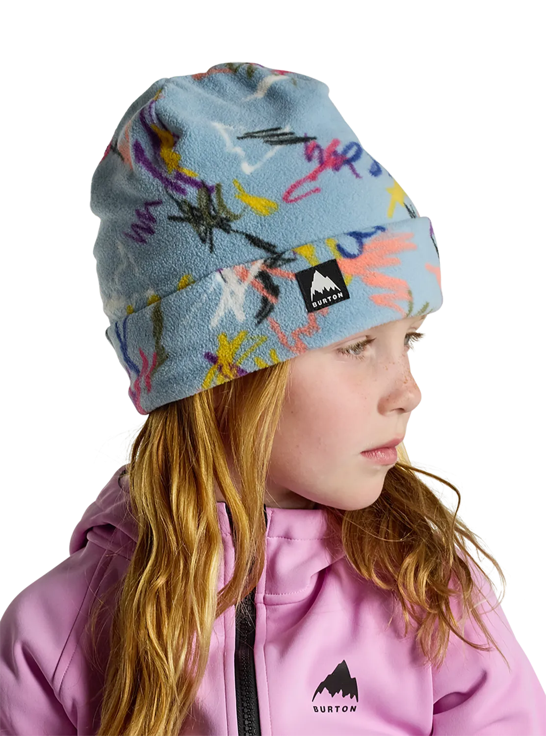 Burton Burke Beanie barnmössa Pop Floral fleece
