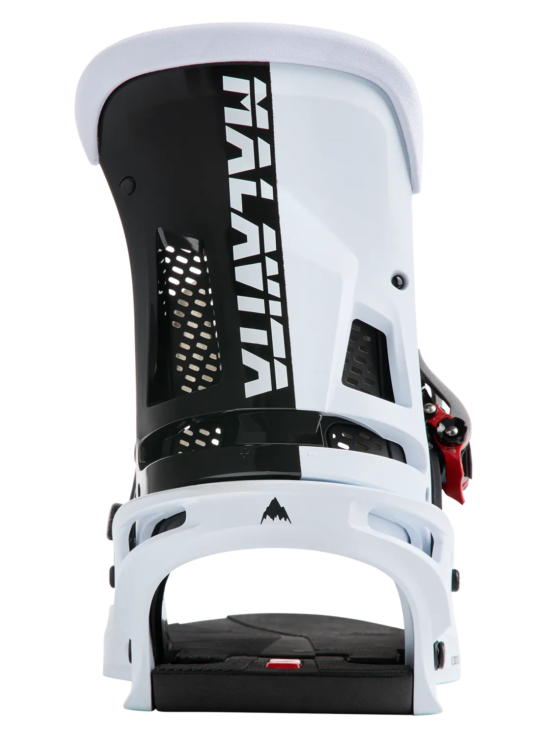 Burton Malavita X snowboardbindning Black White respons