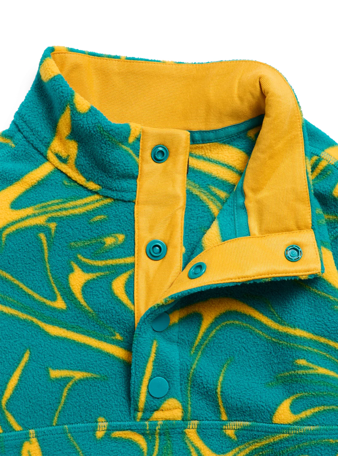 Burton Cinder Fleece Anorak toddler Liquid Gold