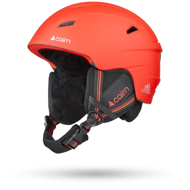 Cairn Sport Electron J skidhjälm mattröd junior