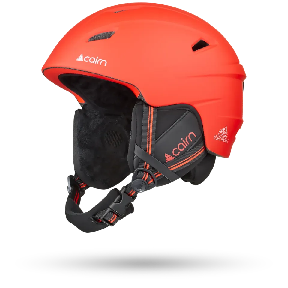 Cairn Sport Electron J skidhjälm mattröd junior