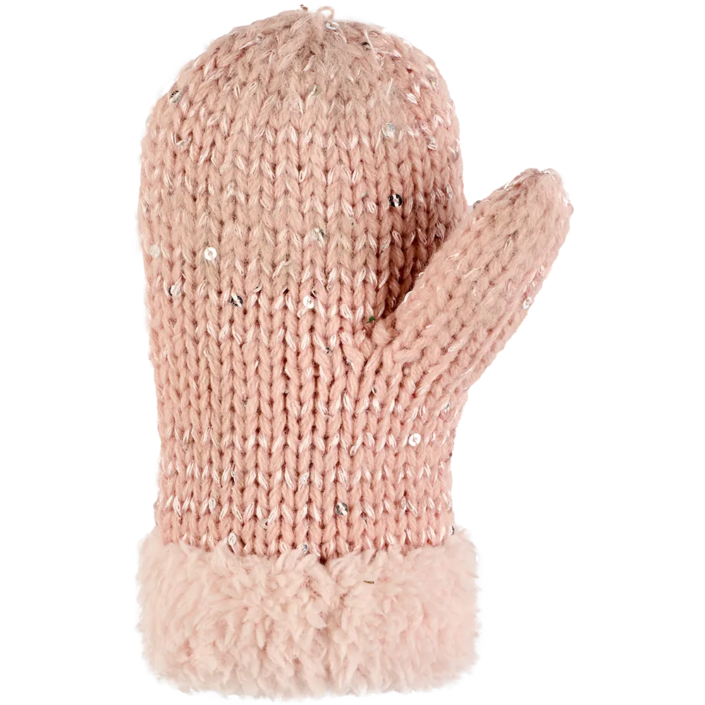 Cairn Manon Glove J Powder Pink skidhandskar barn återvunnen