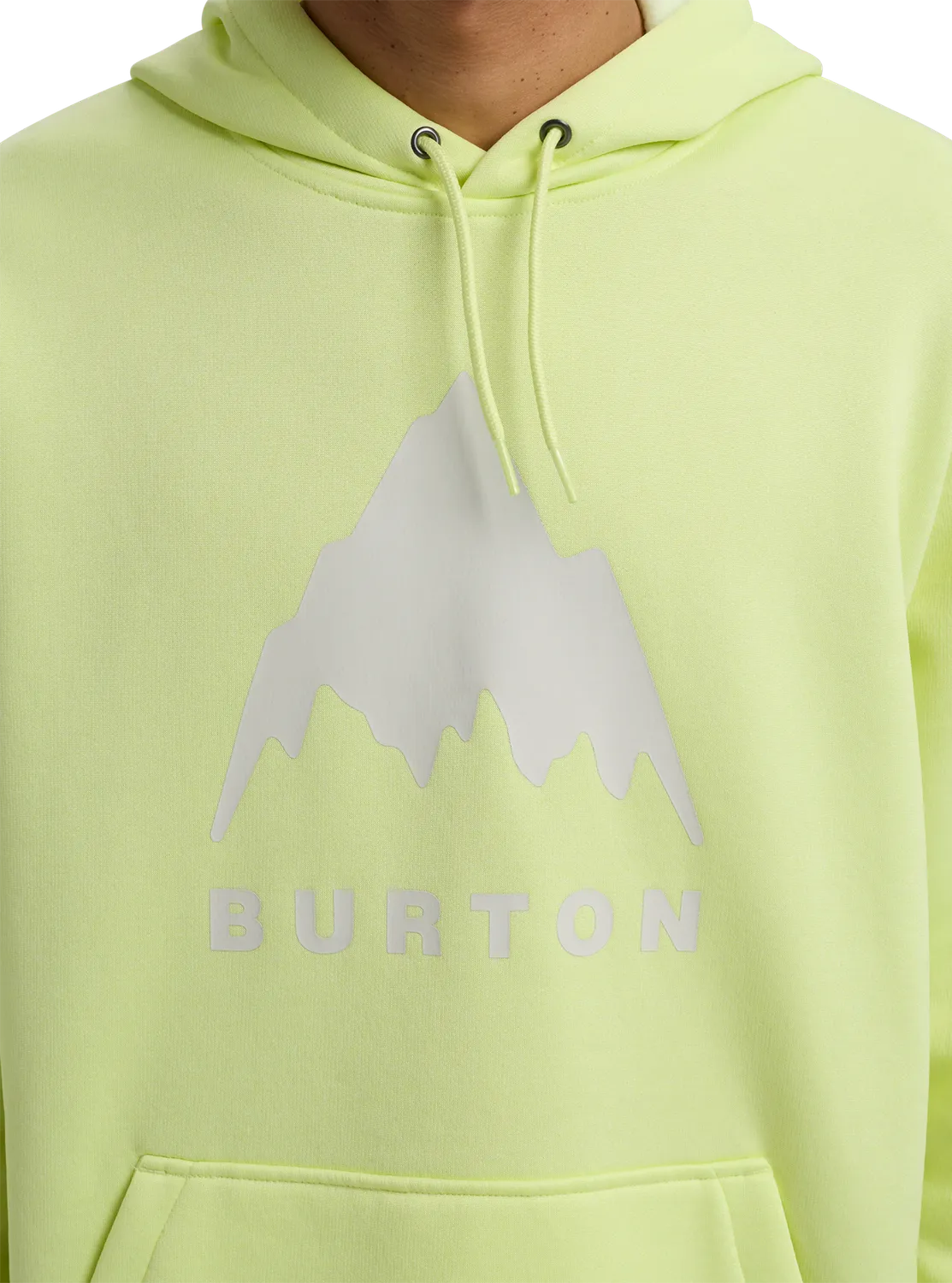Burton Oak huvtröja True Black Heather herr fleece