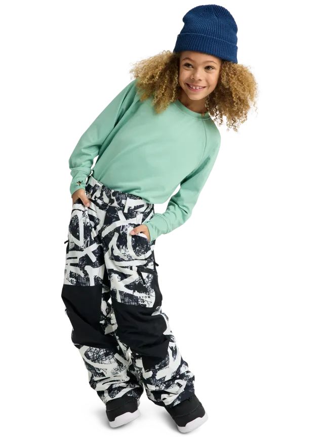 Burton Skylar skidbyxor barn Imperial Purple förstärkta