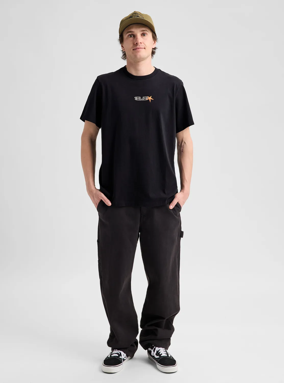 Burton Blossom 27 t-shirt True Black ekologisk