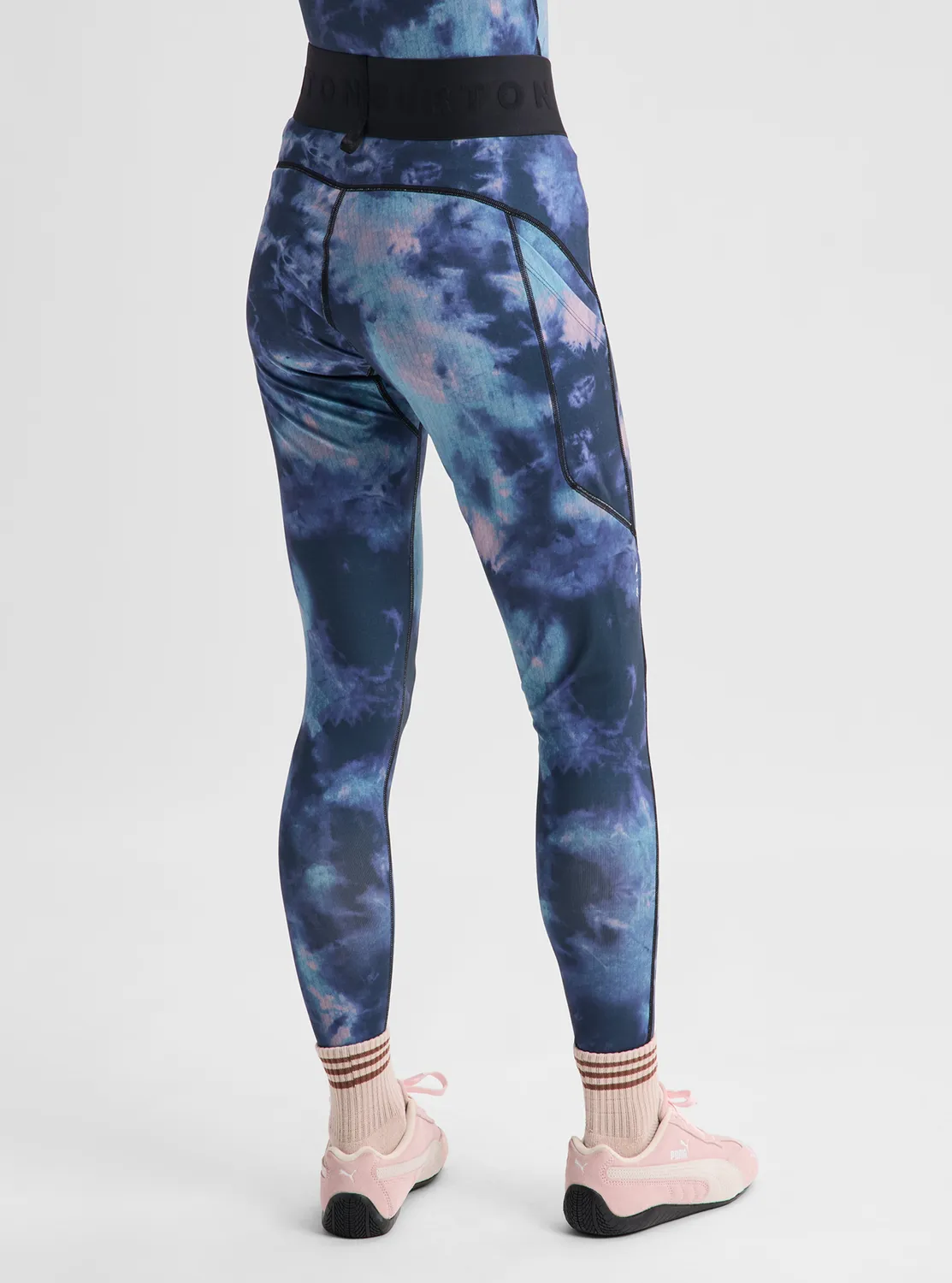 Burton Lightweight Base Layer underställsbyxor dam True Black tunn