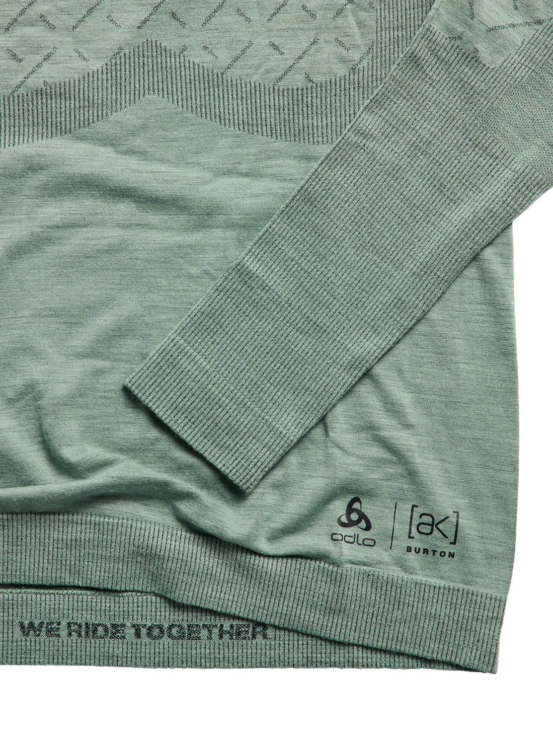 Burton [ak] Slokar Crewneck fleece Hedge Green