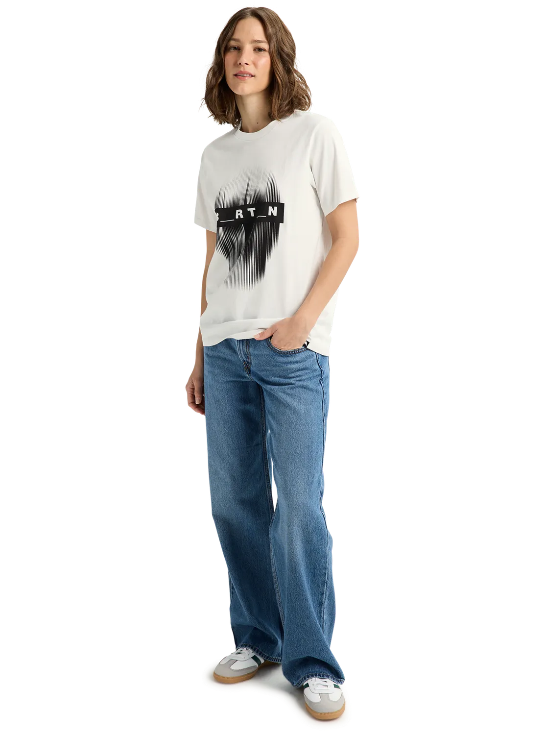 Burton Custom X 26 t-shirt Stout White ekologisk bomull