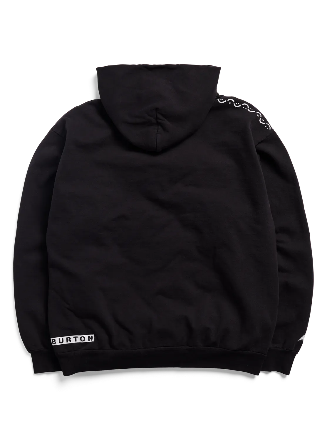 Burton Z Hoodie hoodie svart oversize bomull