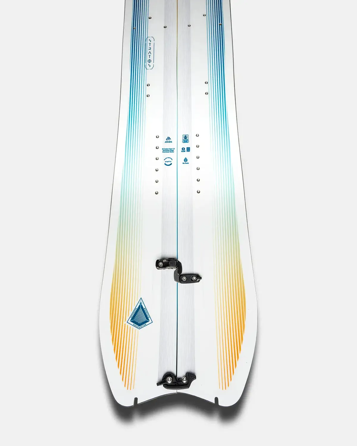 Jones Stratos splitboard herr 159 puderprofil