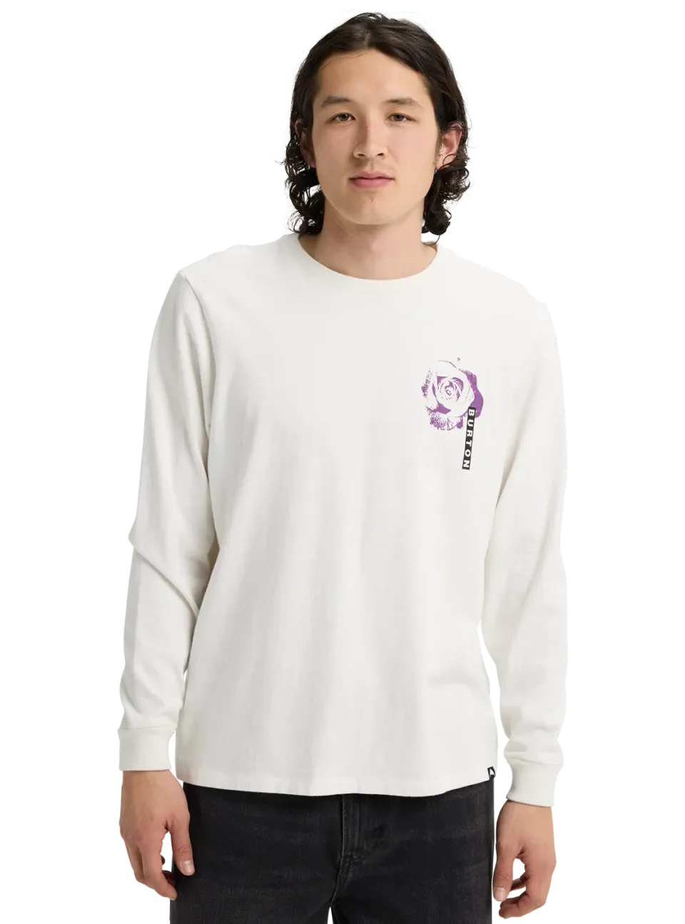 Burton PJ Artist Long Sleeve t-shirt vit Stout White