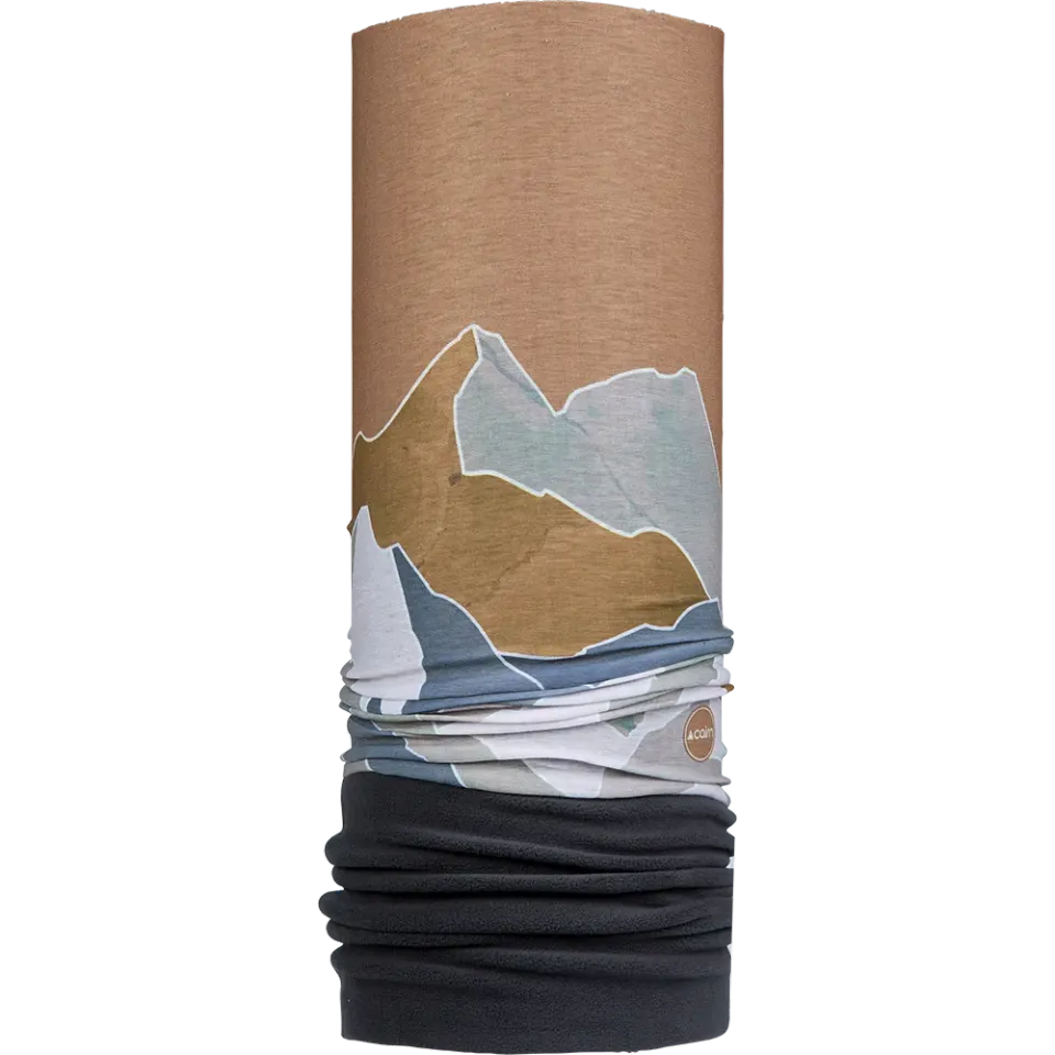 Cairn Malawi Polar Tube halsvärmare coffee mountain fleece