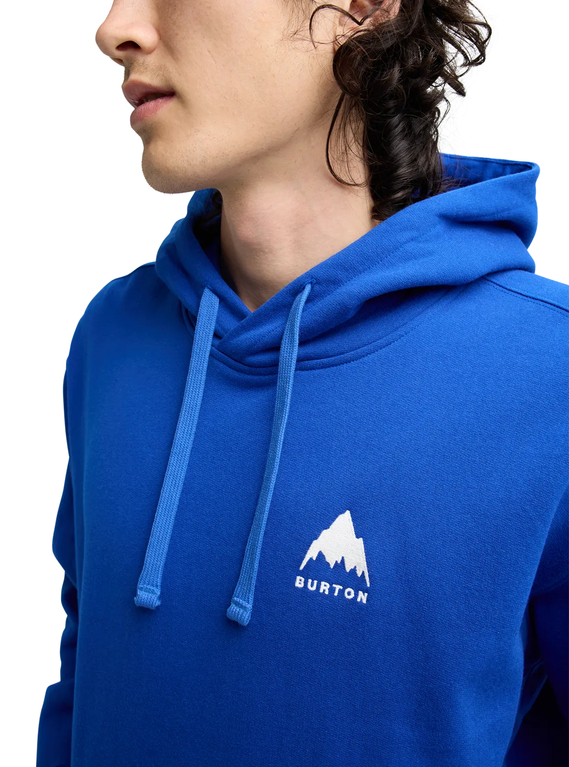 Burton Mountain Pullover huvtröja Jake Blue