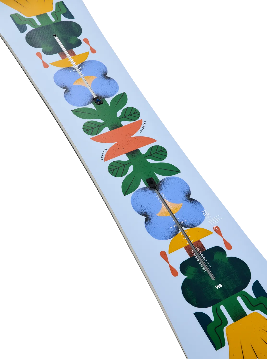 Burton Yeasayer snowboard dam Flora 140 mjuk twin
