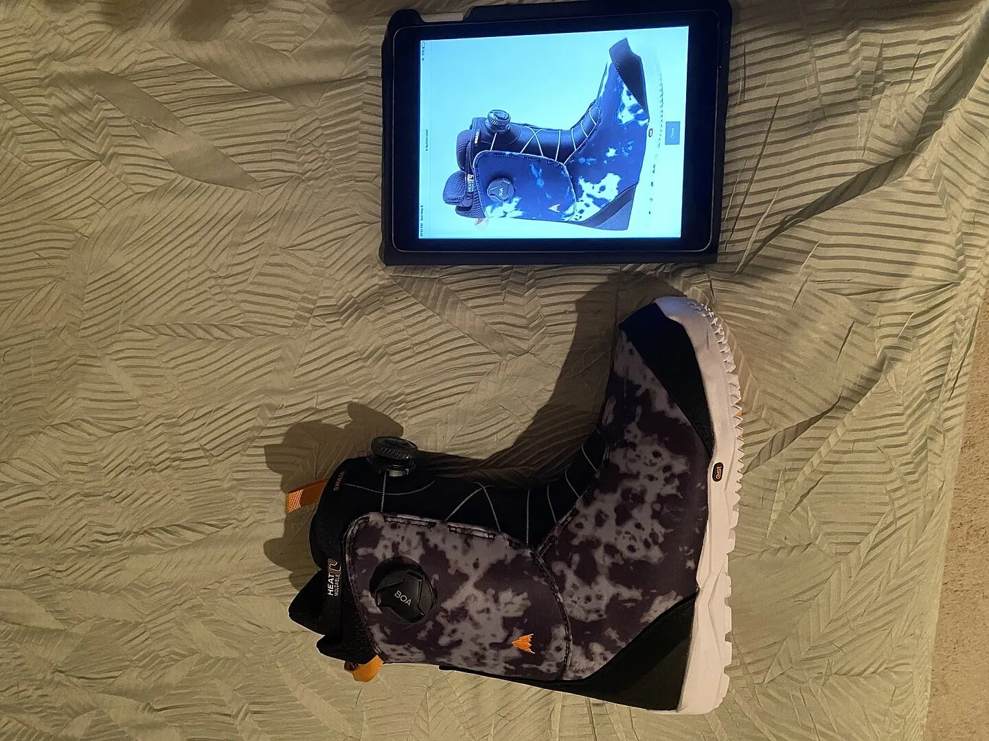 Burton Swath BOA snowboardboots Black medium flex