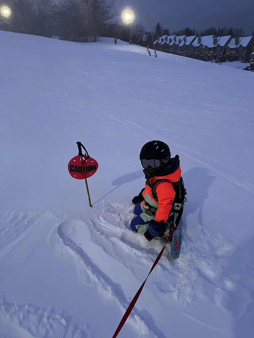 Burton MDXONE snowboardsele barn svart OS justerbar