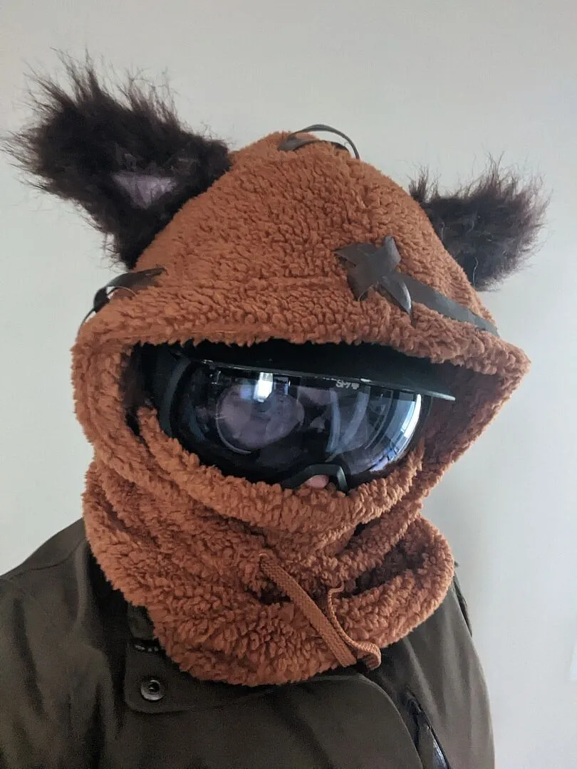 Burton Lynx Hood huva True Black mjuk fleece