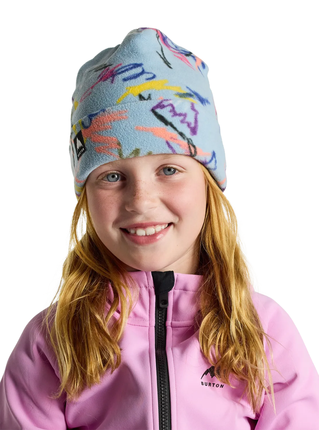 Burton Burke Beanie barnmössa Pop Floral fleece